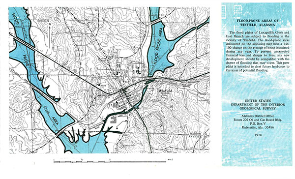 Flood Map for City of Winfield