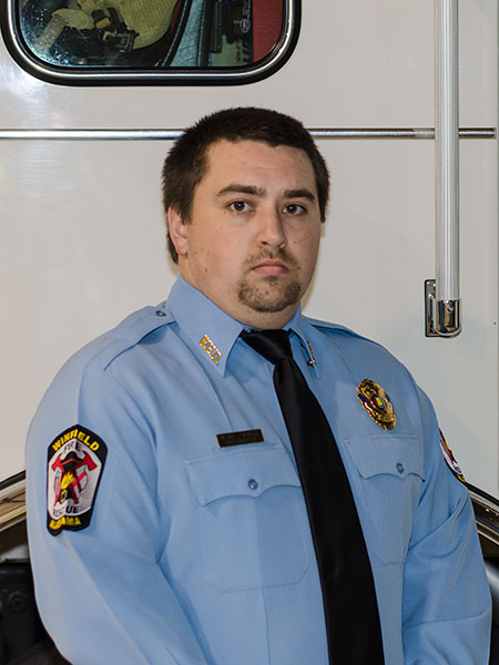 Firefighter Blake Farley